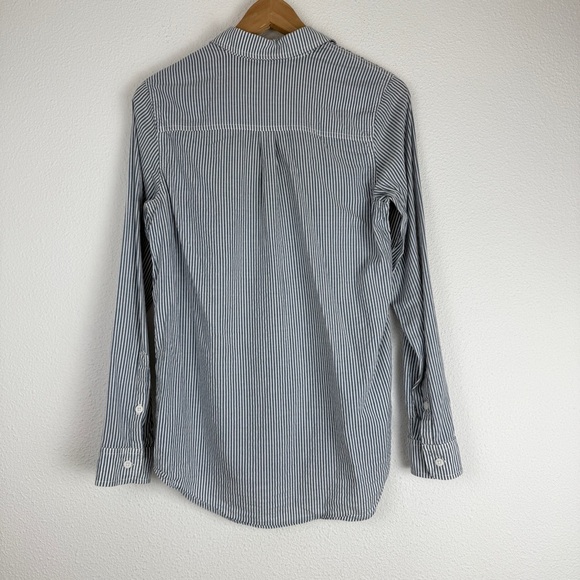 Marine Layer Women’s Lightweight Pinstripe Button Up Down Shirt Small - Picture 5 of 5